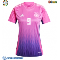 Fotballdrakt Dame Tyskland Niclas Fullkrug #9 Bortedrakt EM 2024 Kortermet